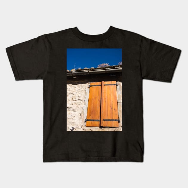 Timber shutters. Kids T-Shirt by sma1050